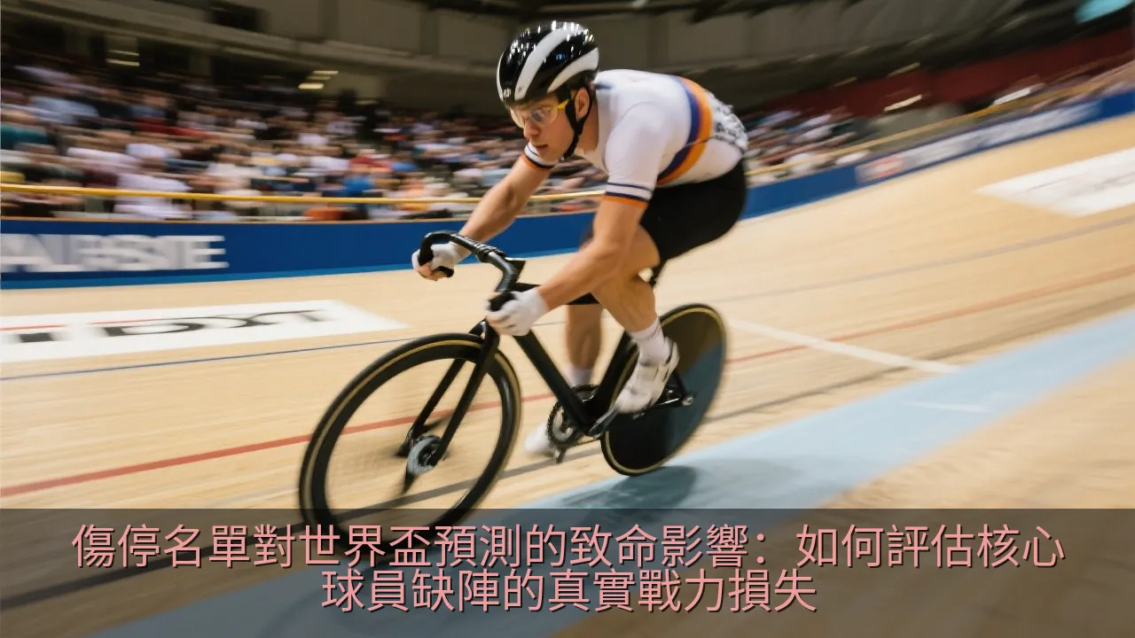 專業體育數據分析師在工作台前評估傷停數據
